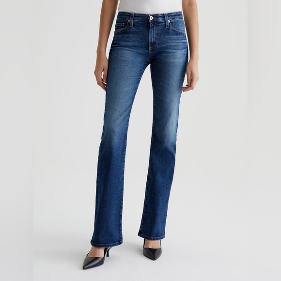 Ag Adriano Goldschmied The Angel Bootcut Jeans Size 28 Waist, 36 inseam. - Picture 1 of 11
